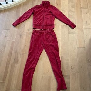 Adidas matching track suit set